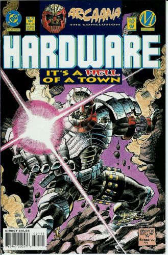 Hardware Arcaana, Part 2 |  Issue#21A | Year:1994 | Series:  | Pub: DC Comics | Direct Edition