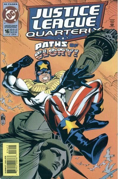 Justice League Quarterly Visions of Glory / I Fought Groot / "Moolah" Murphy Goes Straight / General Glory: Return on a Dark Night / The Power...and the Platitude |  Issue