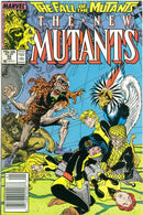 New Mutants, Vol. 1 The Fall of the Mutants - Fang And Claw! |  Issue