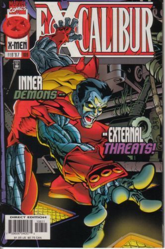 Excalibur, Vol. 1 A Portrait of the Artist |  Issue#106A | Year:1996 | Series: Excalibur | Pub: Marvel Comics | Direct Edition
