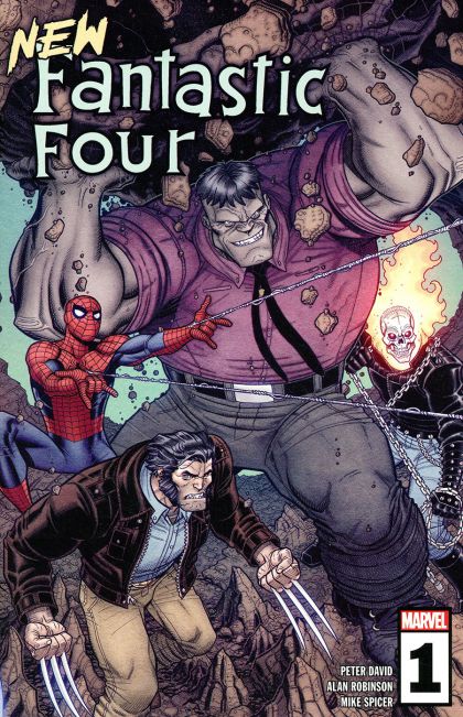 New Fantastic Four "Hell In A Handbasket", Part 1 |  Issue#1A | Year:2022 | Series:  | Pub: Marvel Comics | Regular Nick Bradshaw Cover