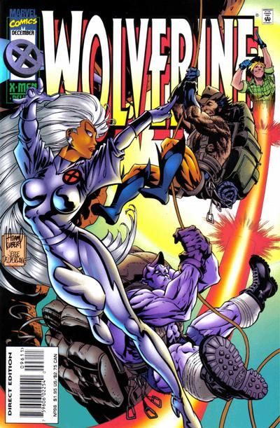 Wolverine, Vol. 2 Campfire Tales |  Issue#96A | Year:1995 | Series: Wolverine | Pub: Marvel Comics | Direct Deluxe Edition