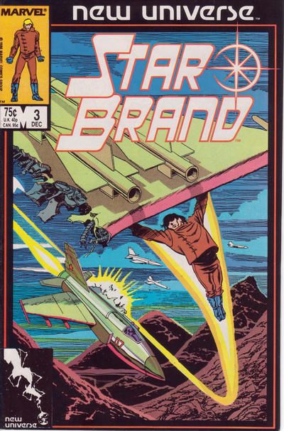 Star Brand "Close Encounter" |  Issue#3A | Year:1986 | Series: New Universe | Pub: Marvel Comics | Direct Edition