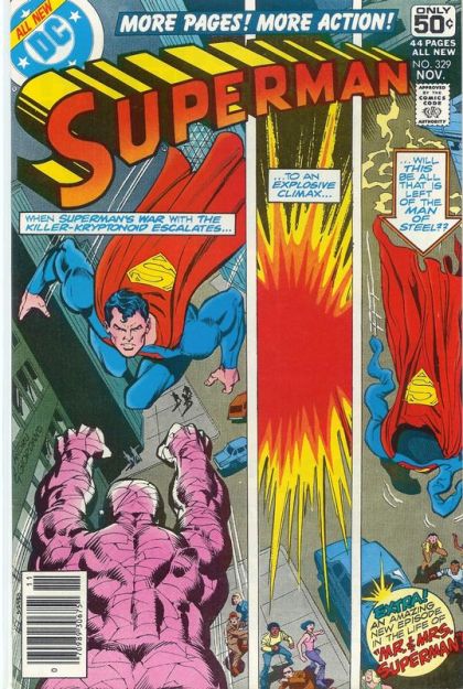 Superman, Vol. 1 I Have Met The Enemy-- And It Is Me!; Secret of the Talking Car |  Issue#329B | Year:1978 | Series: Superman | Pub: DC Comics |