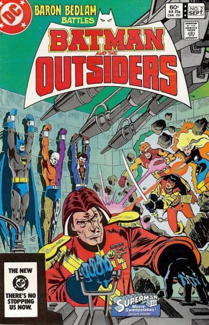 Batman and the Outsiders, Vol. 1 Markovia's Last Stand |  Issue#2A | Year:1983 | Series: Outsiders | Pub: DC Comics | Direct Edition