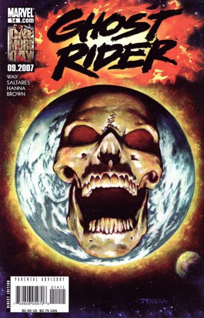 Ghost Rider, Vol. 5 Revelations, Part 1 |  Issue#14A | Year:2007 | Series: Ghost Rider | Pub: Marvel Comics |