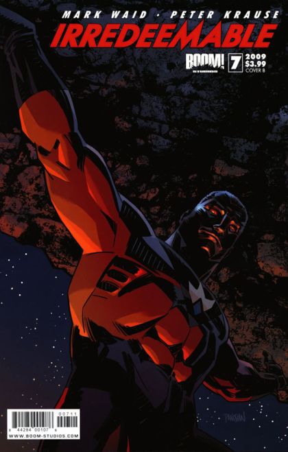 Irredeemable  |  Issue#7B | Year:2009 | Series:  | Pub: Boom! Studios | Cover B Dan Panosian