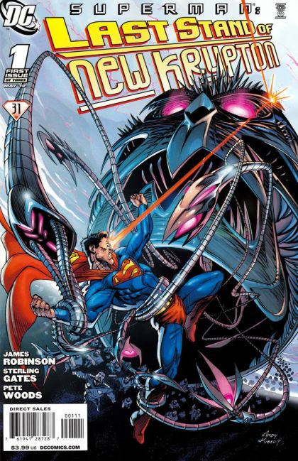 Superman: Last Stand of New Krypton Last Stand of New Krypton - Part 1: Invaded |  Issue#1A | Year:2010 | Series:  | Pub: DC Comics | Andy Kubert Regular Cover