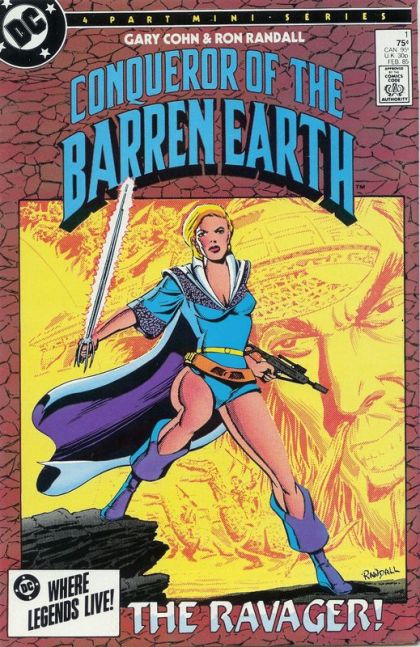 Conqueror of the Barren Earth The Ravager |  Issue#1A | Year:1985 | Series:  | Pub: DC Comics | Direct Edition