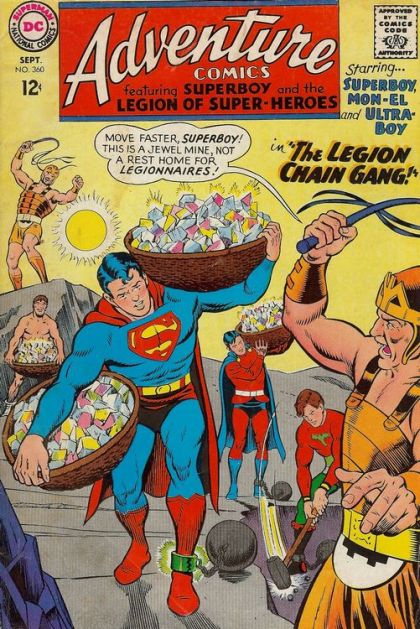 Adventure Comics, Vol. 1 The Legion Chain Gang! |  Issue#360 | Year:1967 | Series:  | Pub: DC Comics |