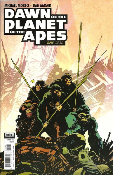 Dawn of the Planet of the Apes  |  Issue#1A | Year:2014 | Series:  | Pub: Boom! Studios |