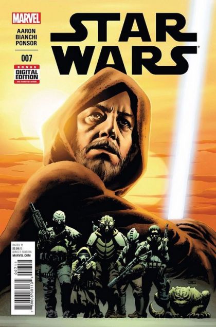 Star Wars, Vol. 2 (Marvel) From the Journals of Old Ben Kenobi, The Last Of His Breed |  Issue#7A | Year:2015 | Series: Star Wars | Pub: Marvel Comics | John Cassaday Regular