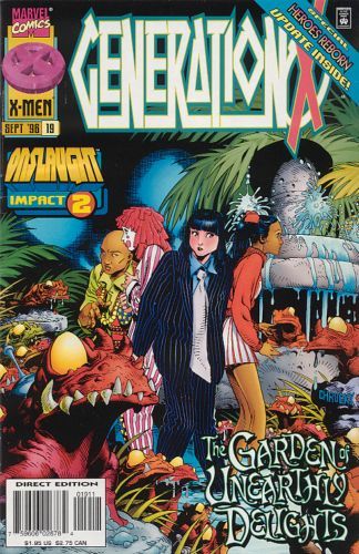 Generation X, Vol. 1 Onslaught - Don't Wait Up... |  Issue#19A | Year:1996 | Series: Generation X | Pub: Marvel Comics | Direct Edition