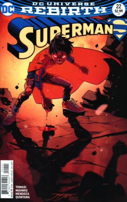Superman, Vol. 4  |  Issue#22B | Year:2017 | Series: Superman | Pub: DC Comics | Tony S. Daniel Variant