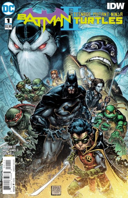 Batman / Teenage Mutant Ninja Turtles II A Knight in New York, Part 1 |  Issue#1A | Year:2017 | Series:  | Pub: DC Comics | Regular Freddie E Williams II Cover