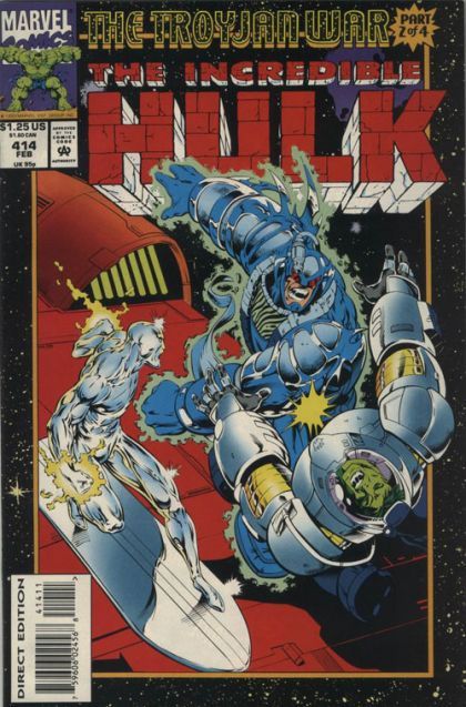 The Incredible Hulk, Vol. 1 The Troyjan War, Part 2: The Troyjan War |  Issue#414A | Year:1993 | Series: Hulk | Pub: Marvel Comics |