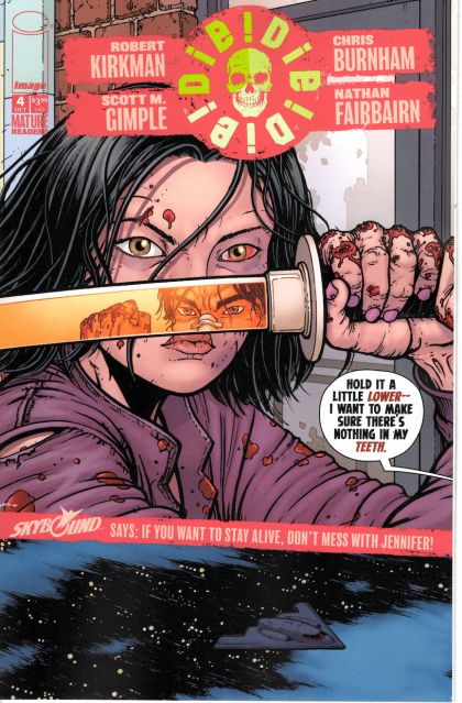 Die!Die!Die!  |  Issue#4B | Year:2018 | Series:  | Pub: Image Comics | Hold It a Little Lower Bubble