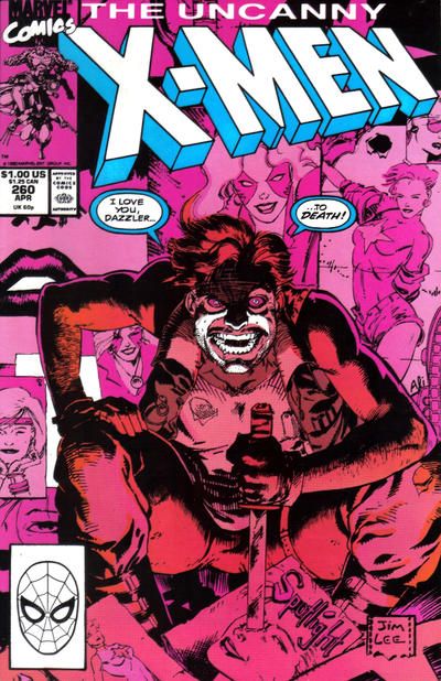 Uncanny X-Men, Vol. 1 Star 90 |  Issue#260A | Year:1990 | Series: X-Men | Pub: Marvel Comics | Direct Edition