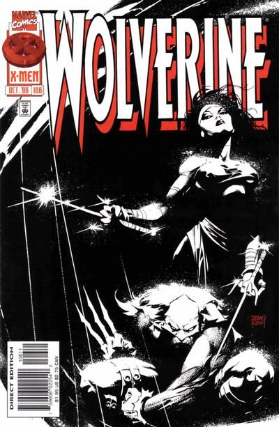 Wolverine, Vol. 2 Openings And Closures |  Issue#106A | Year:1996 | Series: Wolverine | Pub: Marvel Comics | Direct Edition