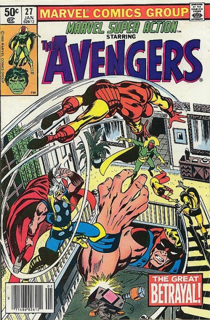 Marvel Super Action, Vol. 2 Betrayal!; Hulk Faces the Fury of a Giant Alligator! |  Issue#27B | Year:1981 | Series:  | Pub: Marvel Comics | Newsstand Edition