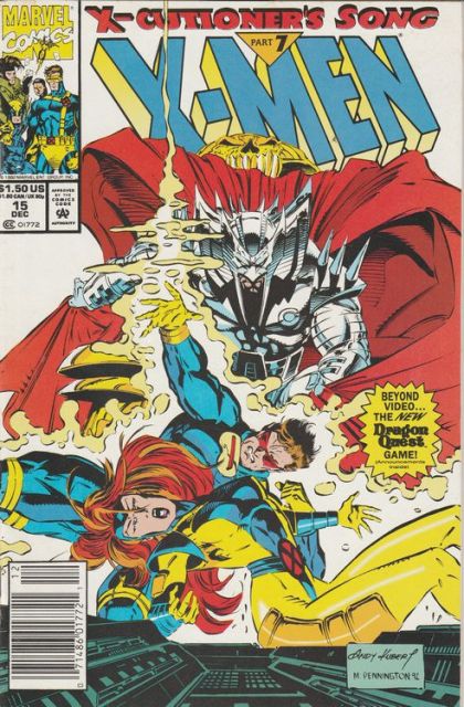 X-Men, Vol. 1 X-Cutioner's Song - Part 7: The Camel's Back |  Issue#15B | Year:1992 | Series: X-Men | Pub: Marvel Comics |