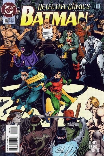Detective Comics, Vol. 1 War of the Dragons - Part 3: The Winged Dragon |  Issue#686A | Year:1995 | Series: Detective Comics | Pub: DC Comics | Direct Edition