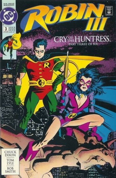 Robin III: Cry of the Huntress Dosvedanya, Baby |  Issue#3A | Year:1993 | Series: Robin | Pub: DC Comics | Direct Edition