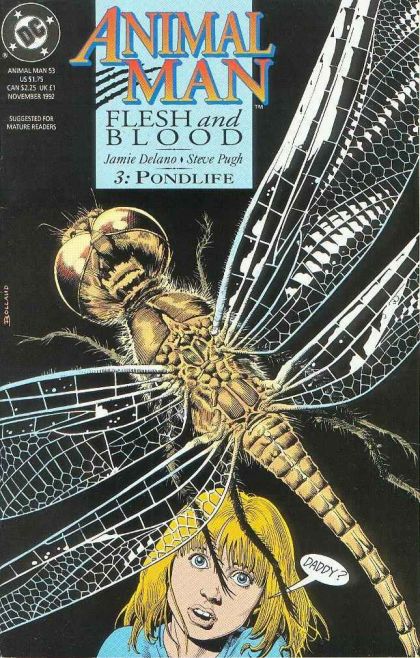 Animal Man, Vol. 1 Flesh And Blood, Part 3: Pondlife |  Issue#53 | Year:1992 | Series:  | Pub: DC Comics |