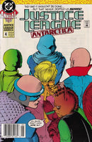 Justice League / International / America Annual What's Black and White and Black and White and... |  Issue