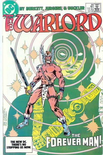 Warlord, Vol. 1 The Forever Man / Capture The Olov |  Issue#86A | Year:1984 | Series: Warlord | Pub: DC Comics | Direct Edition