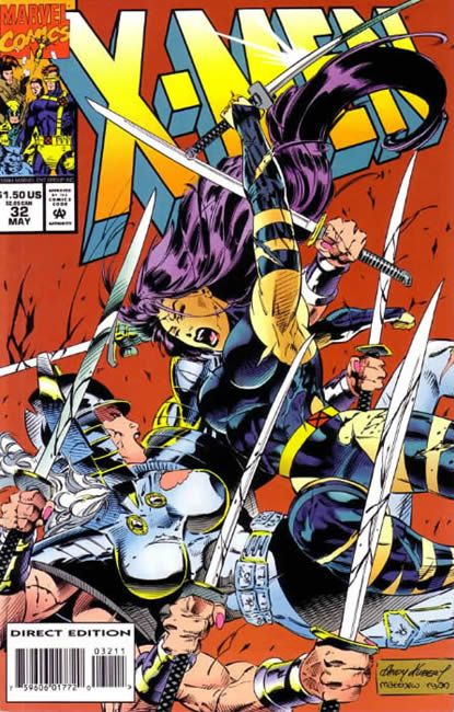 X-Men, Vol. 1 Soul Possessions, Part 2: The Leopards and the Cats |  Issue#32A | Year:1994 | Series: X-Men | Pub: Marvel Comics | Direct Edition