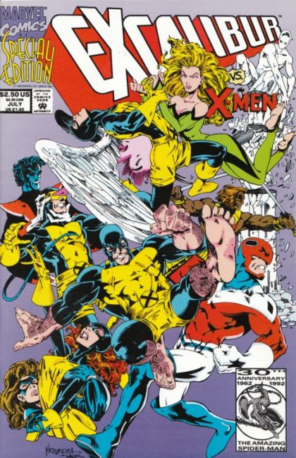 Excalibur: XX Crossing Excalibur: XX Crossing |  Issue#0A | Year:1992 | Series: Excalibur | Pub: Marvel Comics | Direct Edition