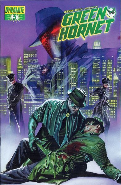 Green Hornet (Dynamite) Green Hornet |  Issue#3A | Year:2010 | Series: Green Hornet | Pub: Dynamite Entertainment | Alex Ross Regular Cover