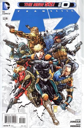 Team 7 (DC Comics) Mission Zero: The Majestic Seven |  Issue#0A | Year:2012 | Series: Team 7 | Pub: DC Comics |