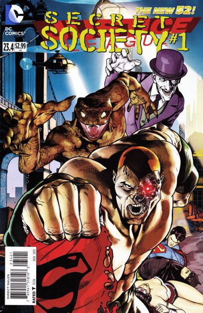 Justice League, Vol. 1 Forever Evil - Secret Society: The Wild Card |  Issue#23.4B | Year:2013 | Series: Justice League | Pub: DC Comics | 2D Cover