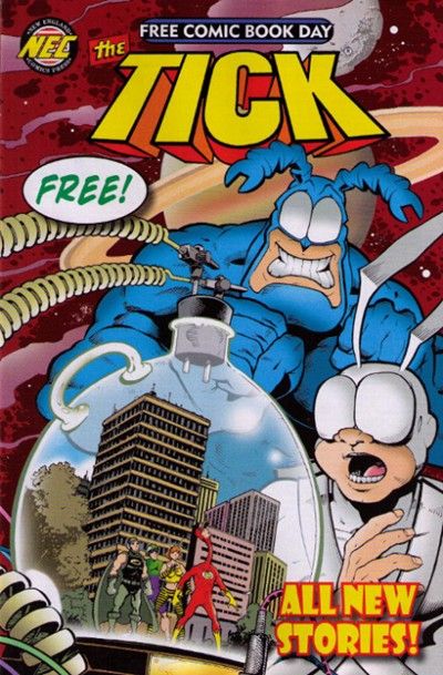 Free Comic Book Day 2014 (The Tick) The Hole Story; Hair of the Dog |  Issue#1 | Year:2014 | Series:  | Pub: New England Comics Press (NECP) |