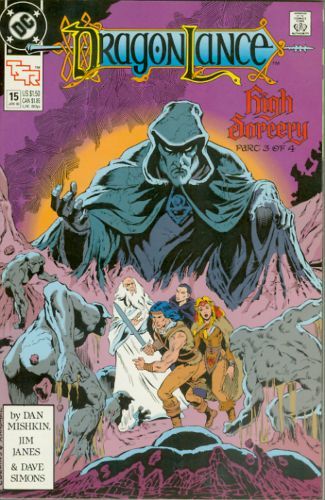 Dragonlance High Sorcery, Part 3: The Test! |  Issue#15A | Year:1990 | Series: Dragonlance | Pub: DC Comics | Direct Edition