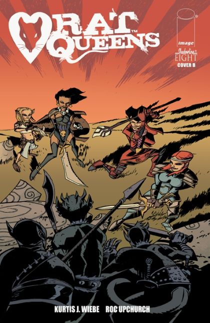 Rat Queens The Far Reaching Tentacles Of N'rygoth, Part 3 |  Issue#8B | Year:2014 | Series:  | Pub: Image Comics | 10 Copy Cover B Oeming Incentive