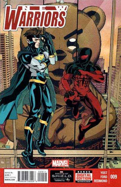 New Warriors, Vol. 5 The New Warriors Survived Their Run-in with the Inhumans... Now It's Time To Try To Get Them Home |  Issue#9 | Year:2014 | Series: New Warriors | Pub: Marvel Comics | Takeshi Miyazawa Regular