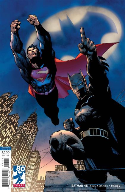 Batman, Vol. 3 The Gift, Part One |  Issue#45B | Year:2018 | Series: Batman | Pub: DC Comics | Jim Lee Variant Cover