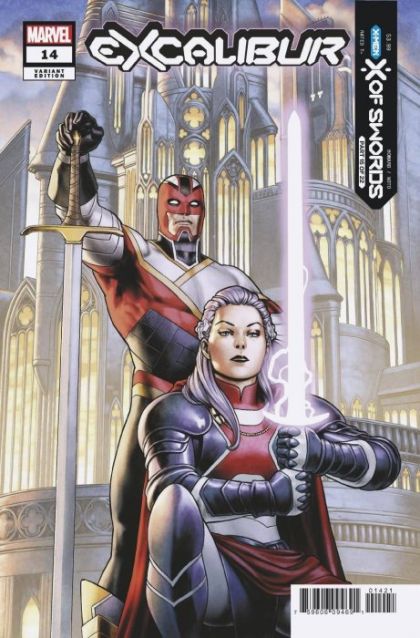 Excalibur, Vol. 4 X of Swords - Chapter 15 |  Issue#14B | Year:2020 | Series: Excalibur | Pub: Marvel Comics | Variant Jesus Saiz Cover