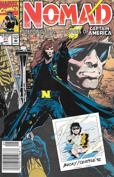Nomad, Vol. 2 The Favor Banker |  Issue#1B | Year:1992 | Series: Nomad | Pub: Marvel Comics | Newsstand Edition
