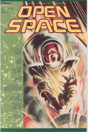 Open Space Ghosts ; Empath; The Montana Rift; Let's Go To The Tape |  Issue#4 | Year:1990 | Series:  | Pub: Marvel Comics |