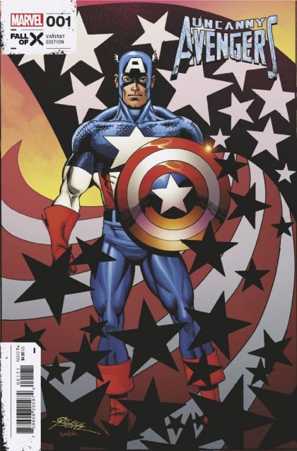 Uncanny Avengers, Vol. 4 Truth & Justice |  Issue#1E | Year:2023 | Series: Avengers | Pub: Marvel Comics | George Pérez Variant
