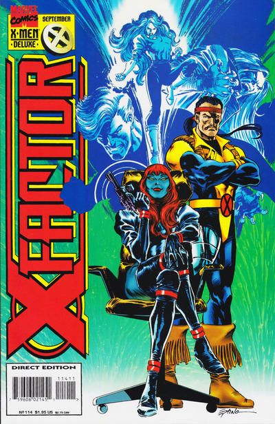 X-Factor, Vol. 1 That Certain Mystique |  Issue#114A | Year:1995 | Series: X-Factor | Pub: Marvel Comics | Direct Deluxe Edition