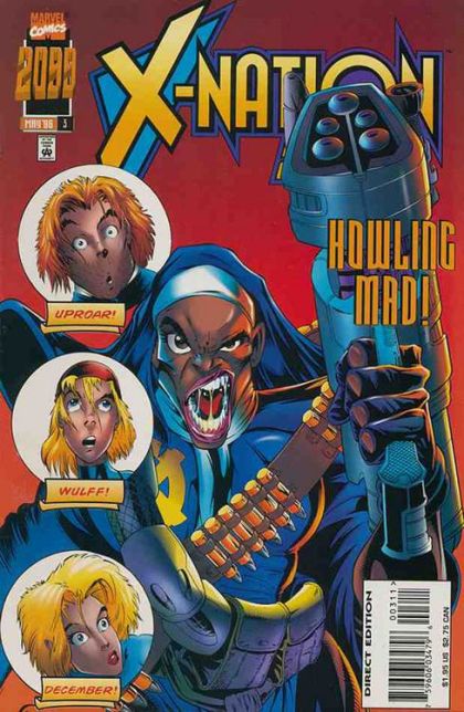 X-Nation 2099 Vertigo |  Issue#3 | Year:1996 | Series: X-Men | Pub: Marvel Comics | First Printing