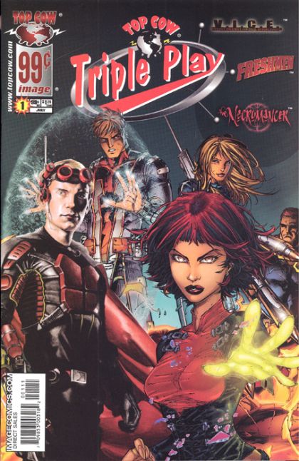 Top Cow Triple Play Freshmen / The Necromancer / V.I.C.E. |  Issue#1A | Year:2005 | Series: Top Cow | Pub: Image Comics |