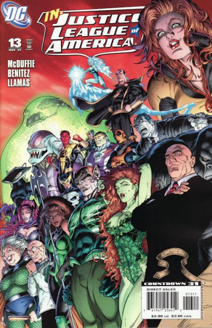 Justice League of America, Vol. 2 Unlimited - Unlimited, Chapter 2 |  Issue#13A | Year:2007 | Series: Justice League | Pub: DC Comics | Left Side Cover