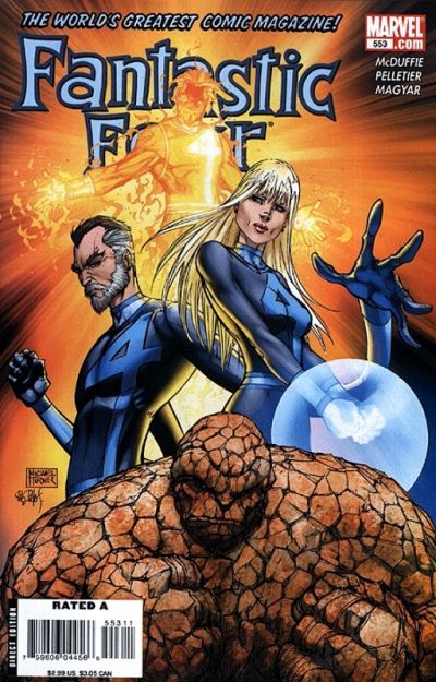 Fantastic Four, Vol. 3 Epilogue, Chapter Three: The End |  Issue#553A | Year:2008 | Series: Fantastic Four | Pub: Marvel Comics | Michael Turner Regular