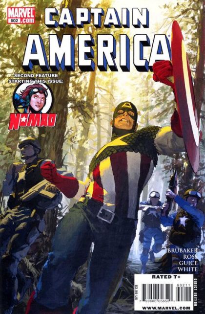 Captain America, Vol. 5 Two Americas, Part 1 / Conjunction, Part 1 |  Issue#602A | Year:2010 | Series: Captain America | Pub: Marvel Comics | Gerald Parel Regular